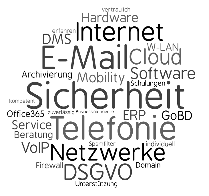 IT-Themen: Sicherheit, Telefonie, DSGVO, Cloud und mehr